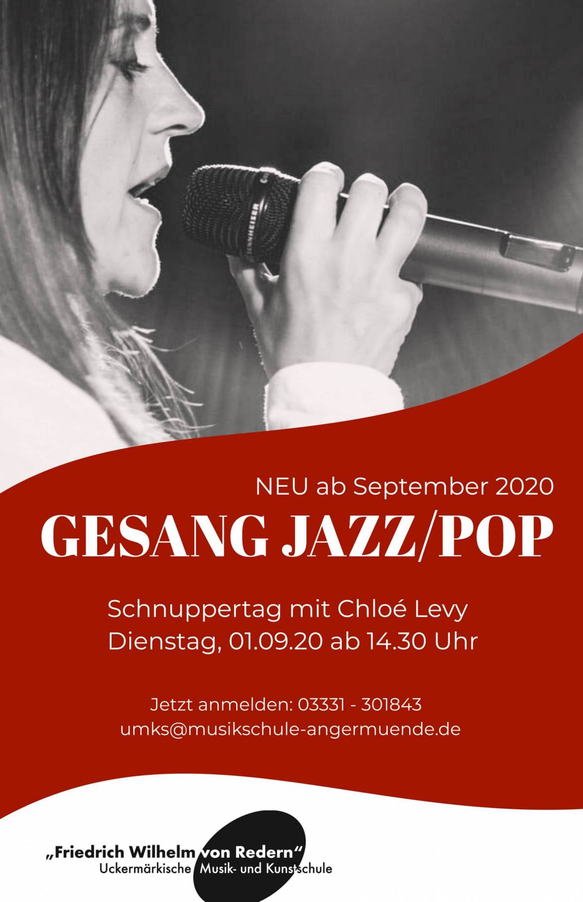 NEU: Gesang Jazz/Pop